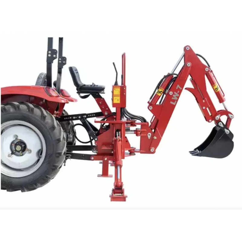 Tractor Retroexcavadora 4x4 Diesel 40hp 4wd 2tons - Imagen 2