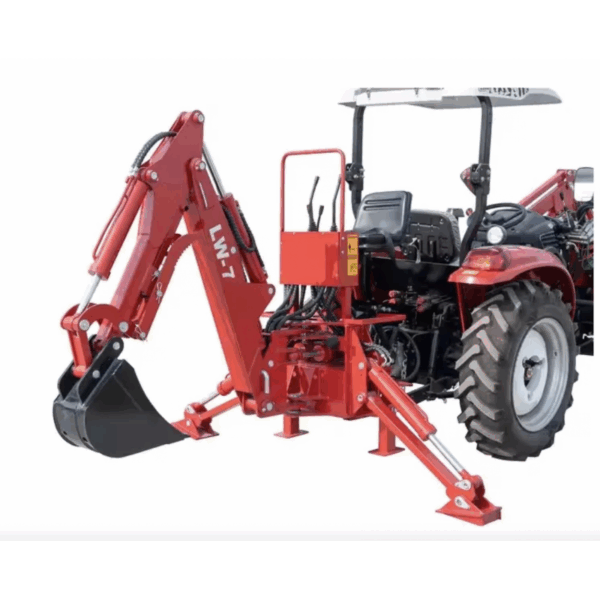 Tractor Retroexcavadora 4x4 Diesel 40hp 4wd 2tons