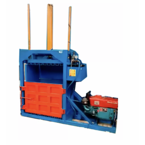 Prensa Compactadora 30 Ton Diesel 15HP para Reciclaje